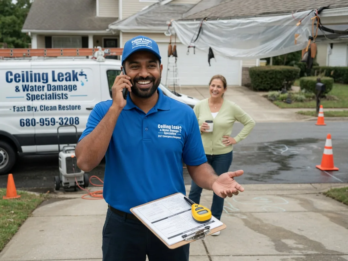 Ceiling Leak Cleanup Caledonia, NY FAQs
